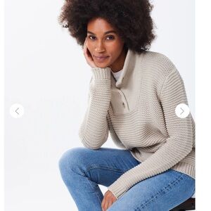 Alice Walk Cotton Weekender Oatmeal // size small